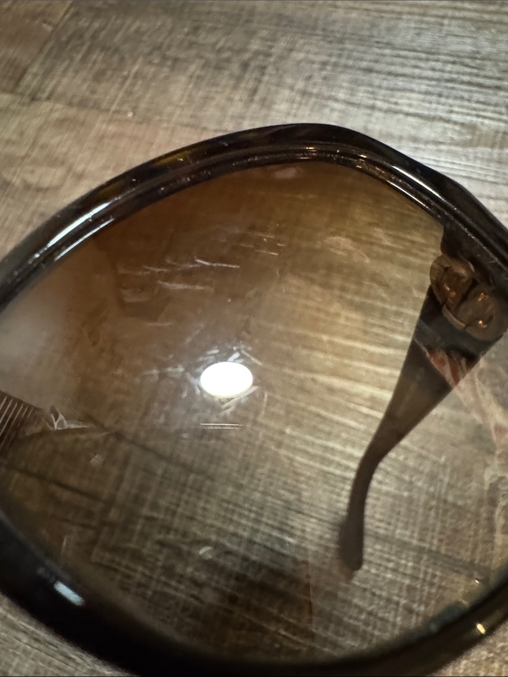 Tory Burch Brown Gradient Lens Oversized Sunglasses - Picture 8 of 10